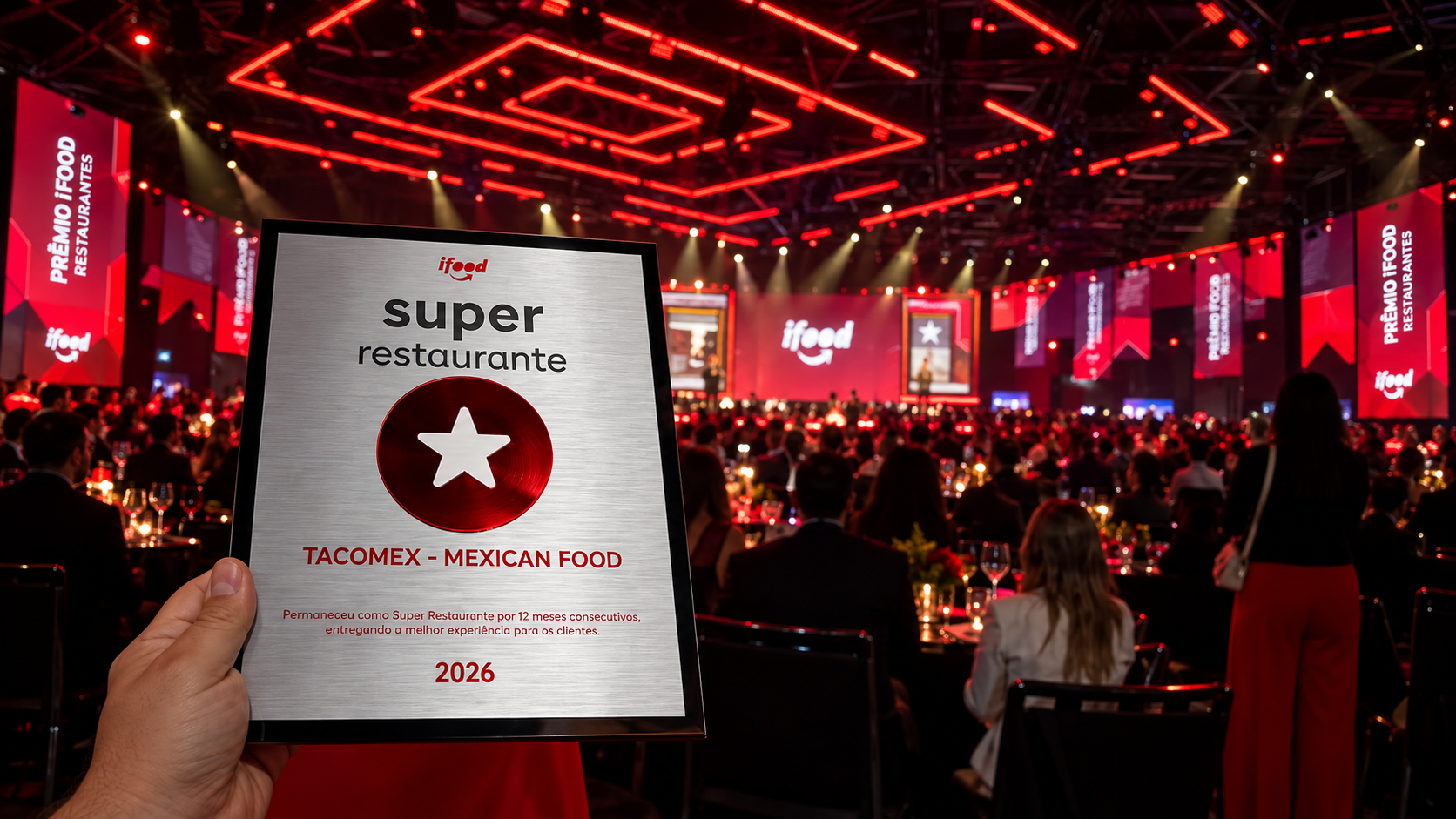 Premiação iFood Super Restaurante