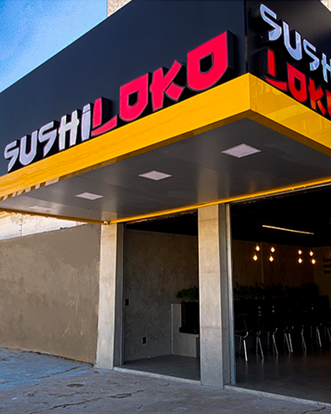 Fachada de uma unidade Sushiloko